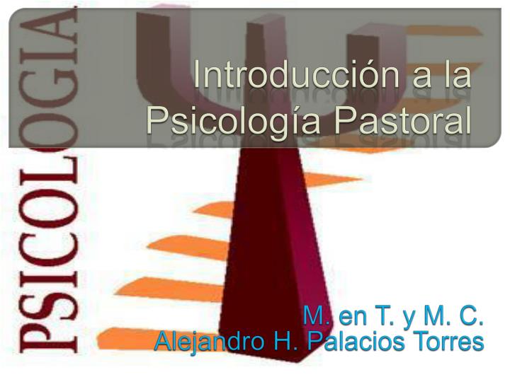 introduccion a la psicologia pastoral